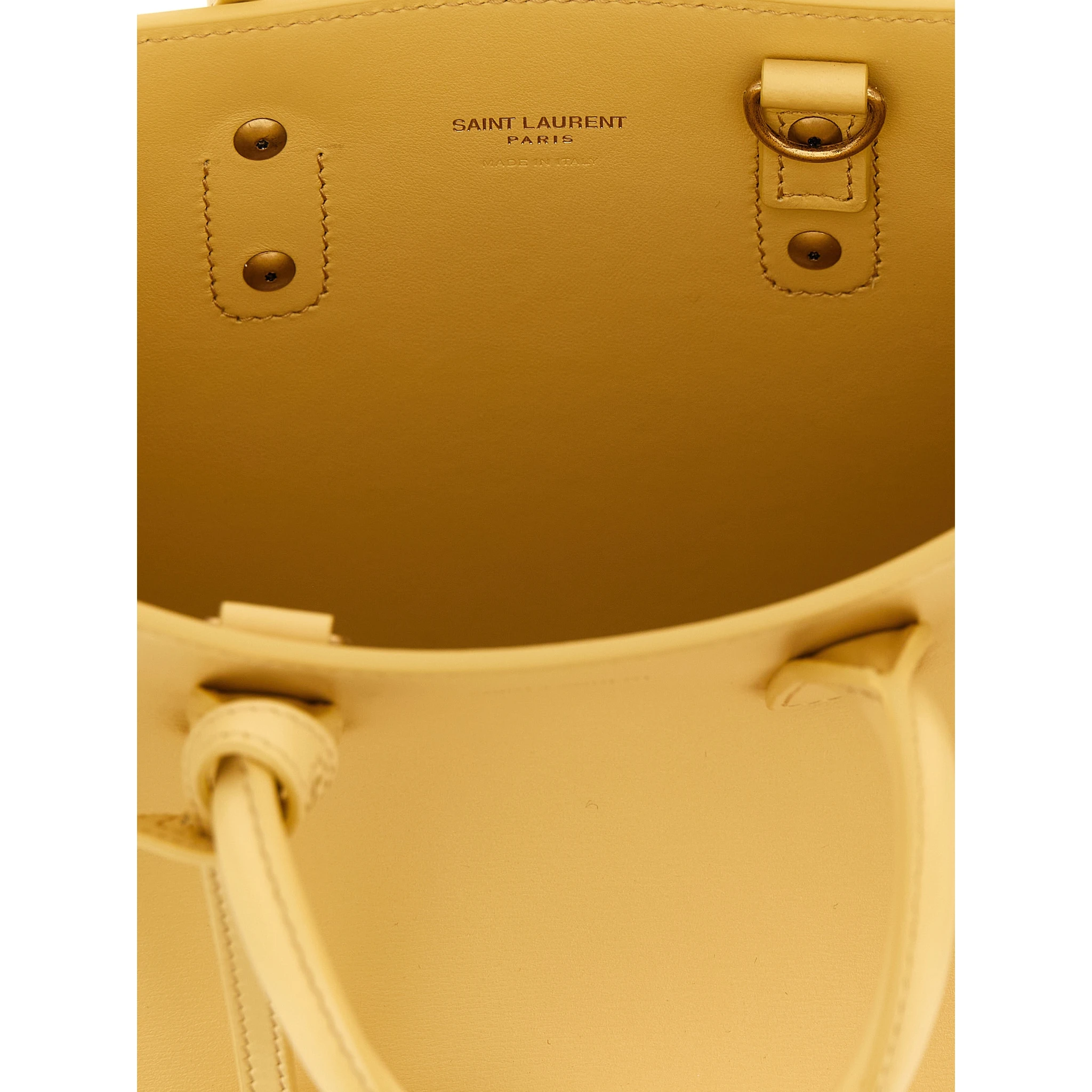 Bicolor Calfskin Handbag