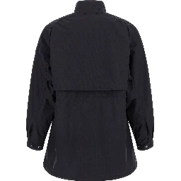 Blue Nylon Shell Jacket