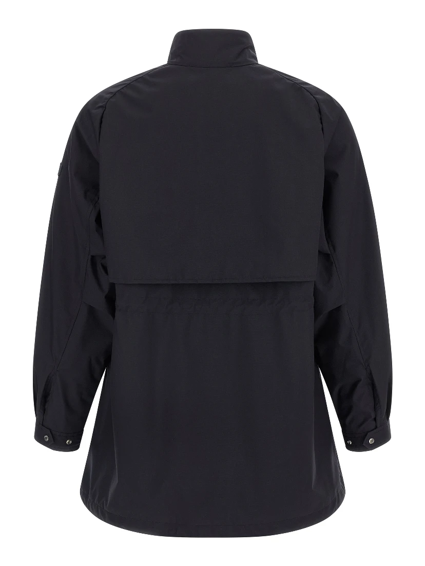 Blue Nylon Shell Jacket