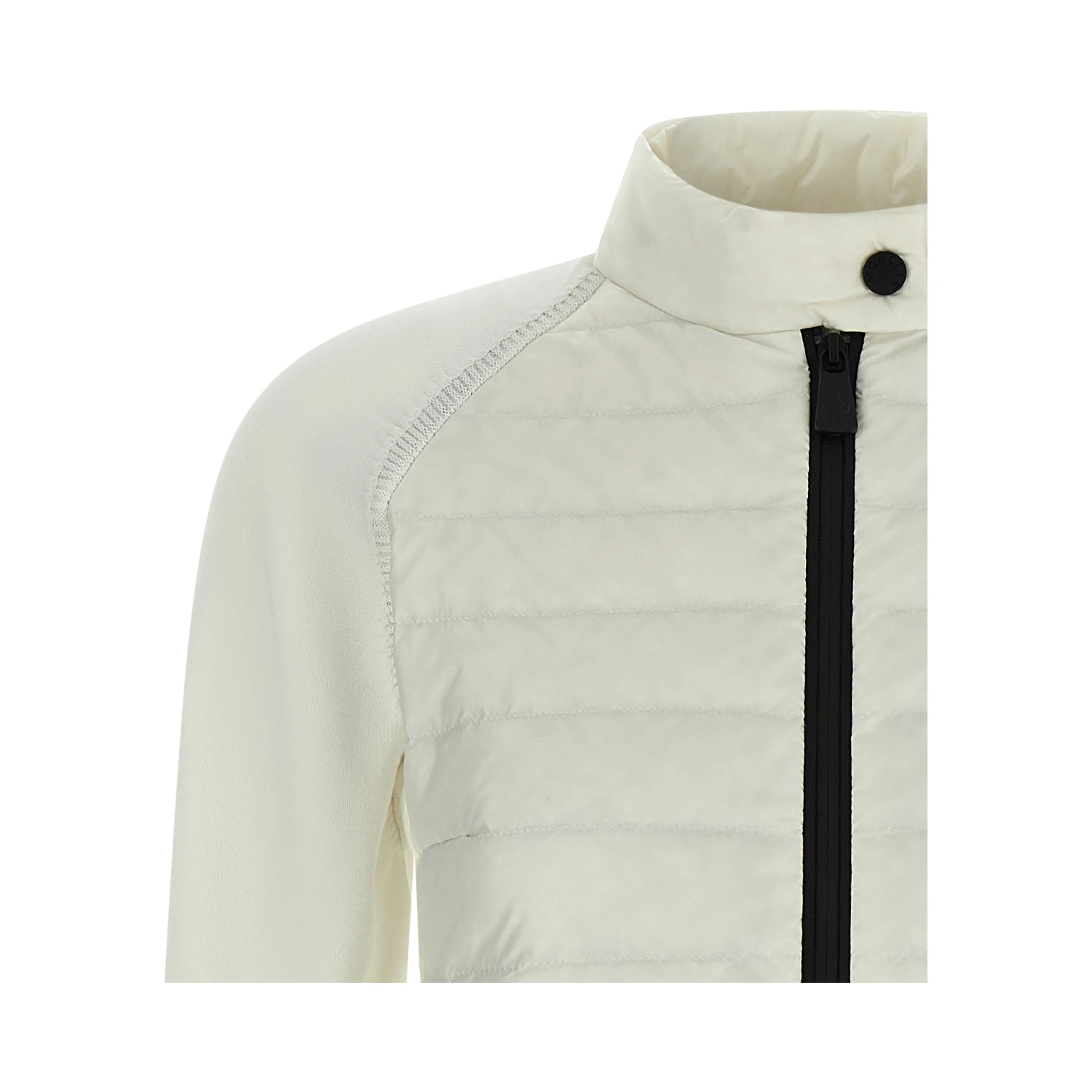 White Polyamide Cardigan