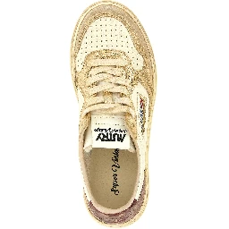 Multicolor Cowhide Low Top Sneakers
