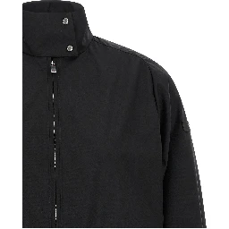 Black Nylon Shell Jacket