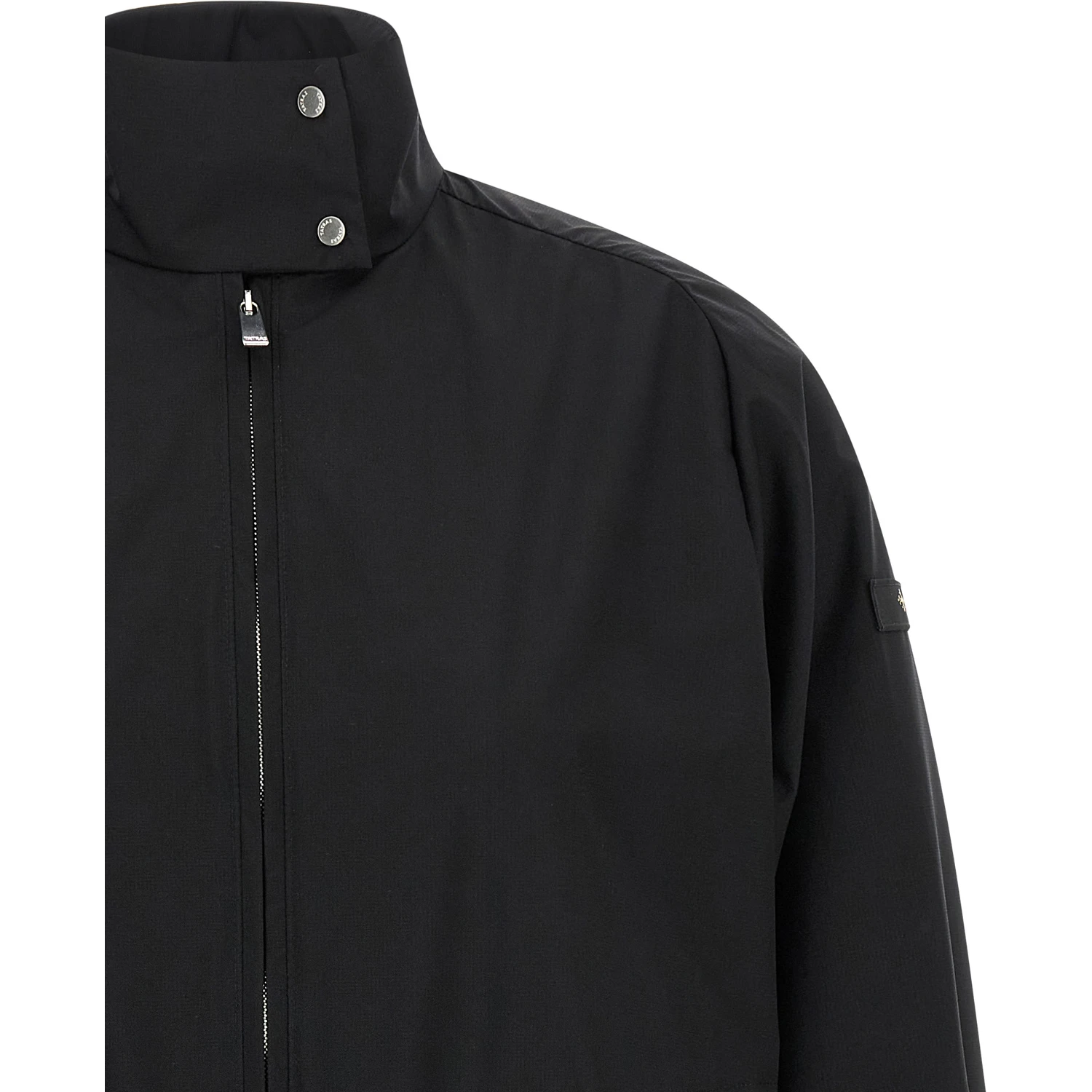 Black Nylon Shell Jacket