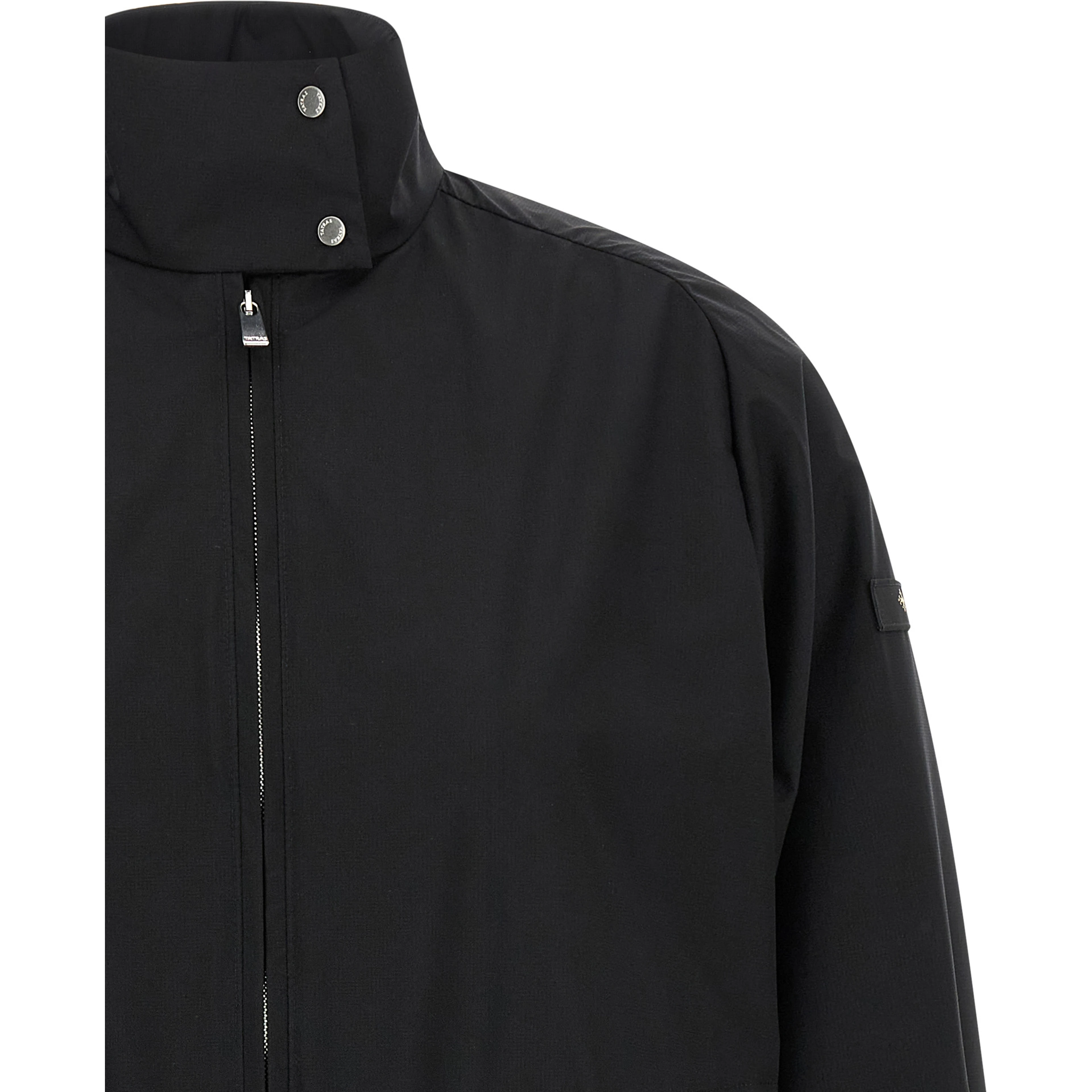 Black Nylon Shell Jacket