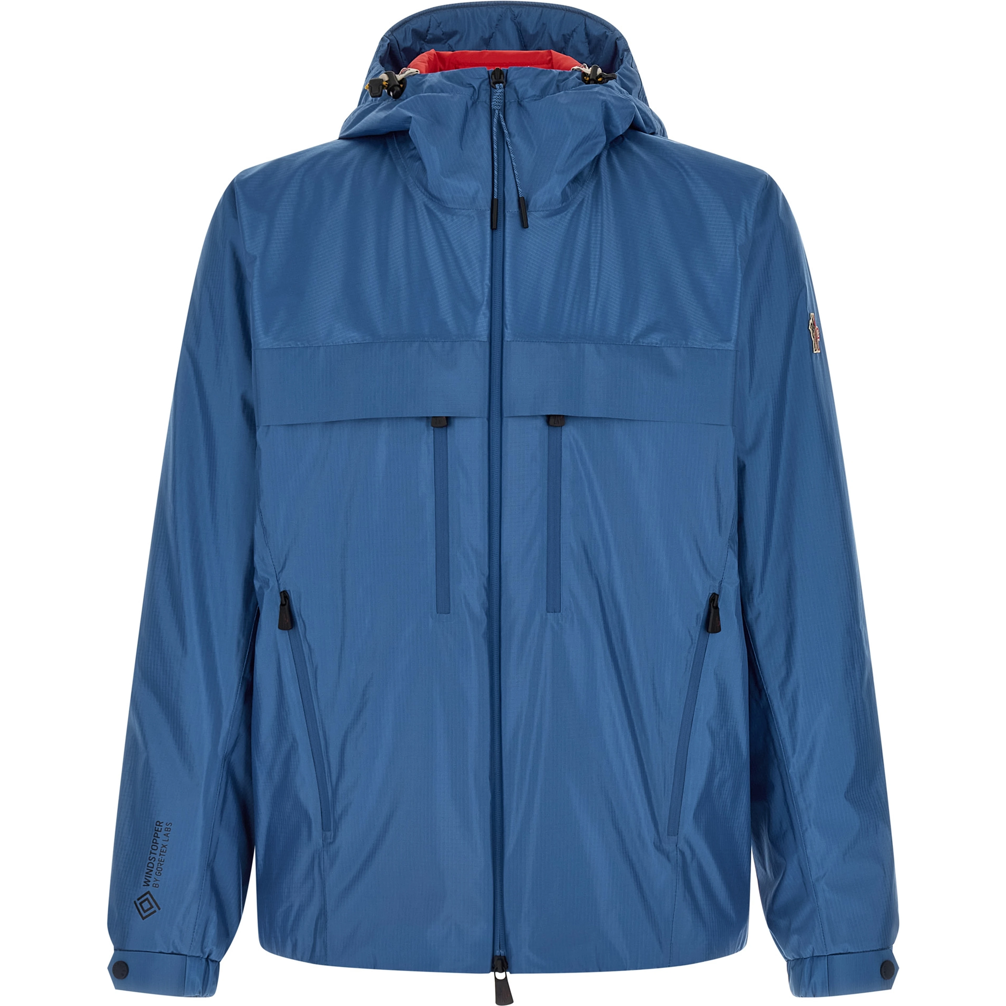 Blue Polyamide Shell Jacket
