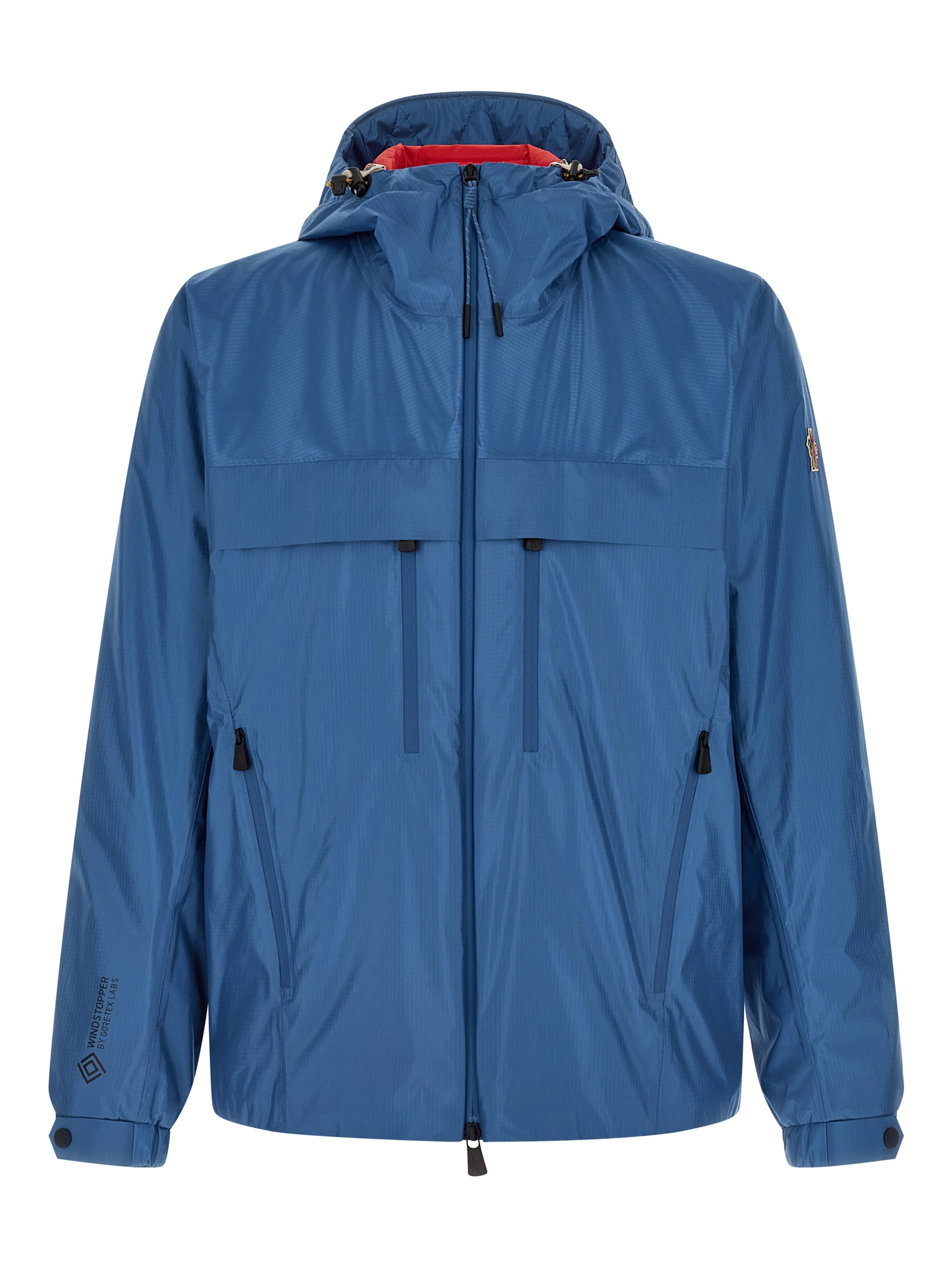 Blue Polyamide Shell Jacket