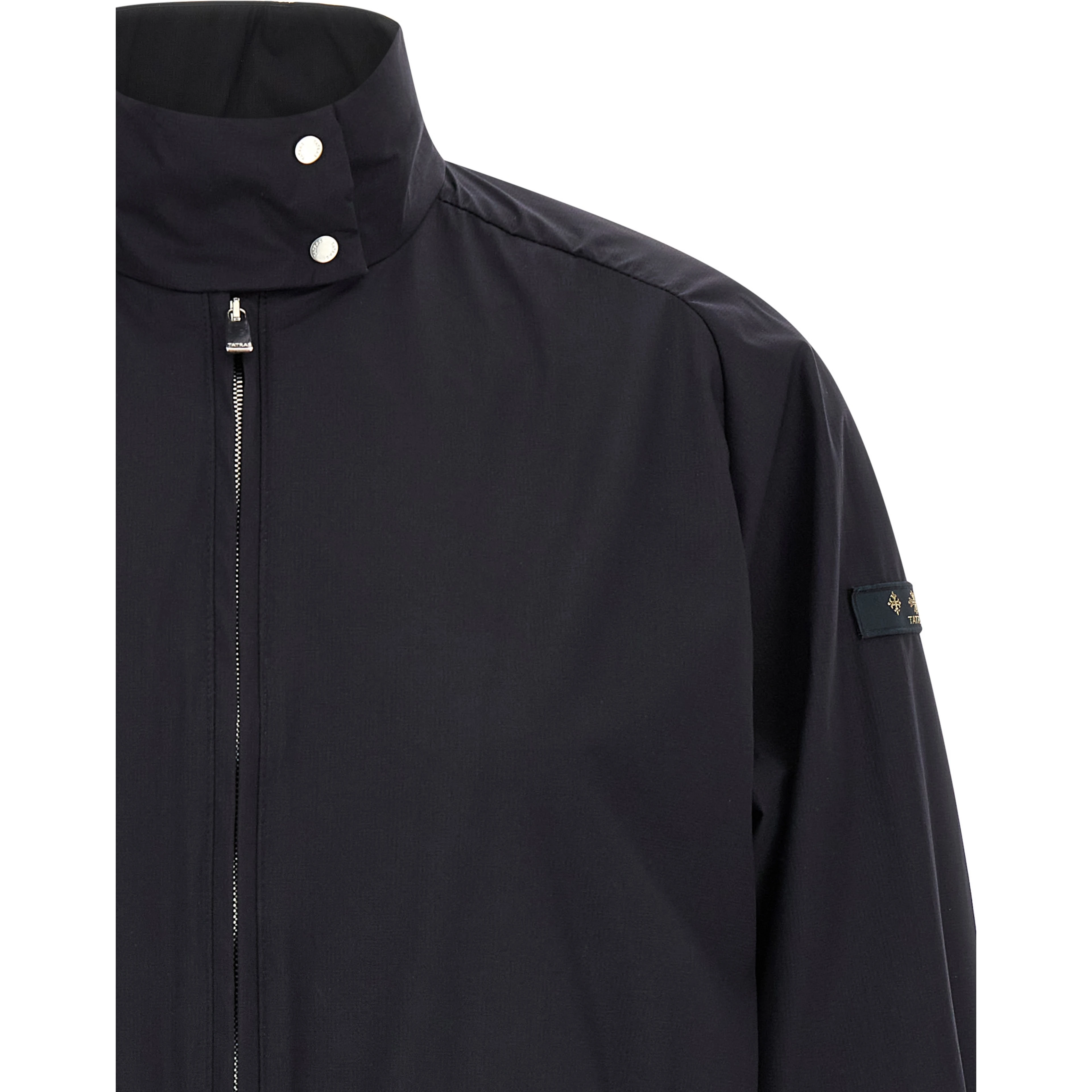 Blue Nylon Shell Jacket