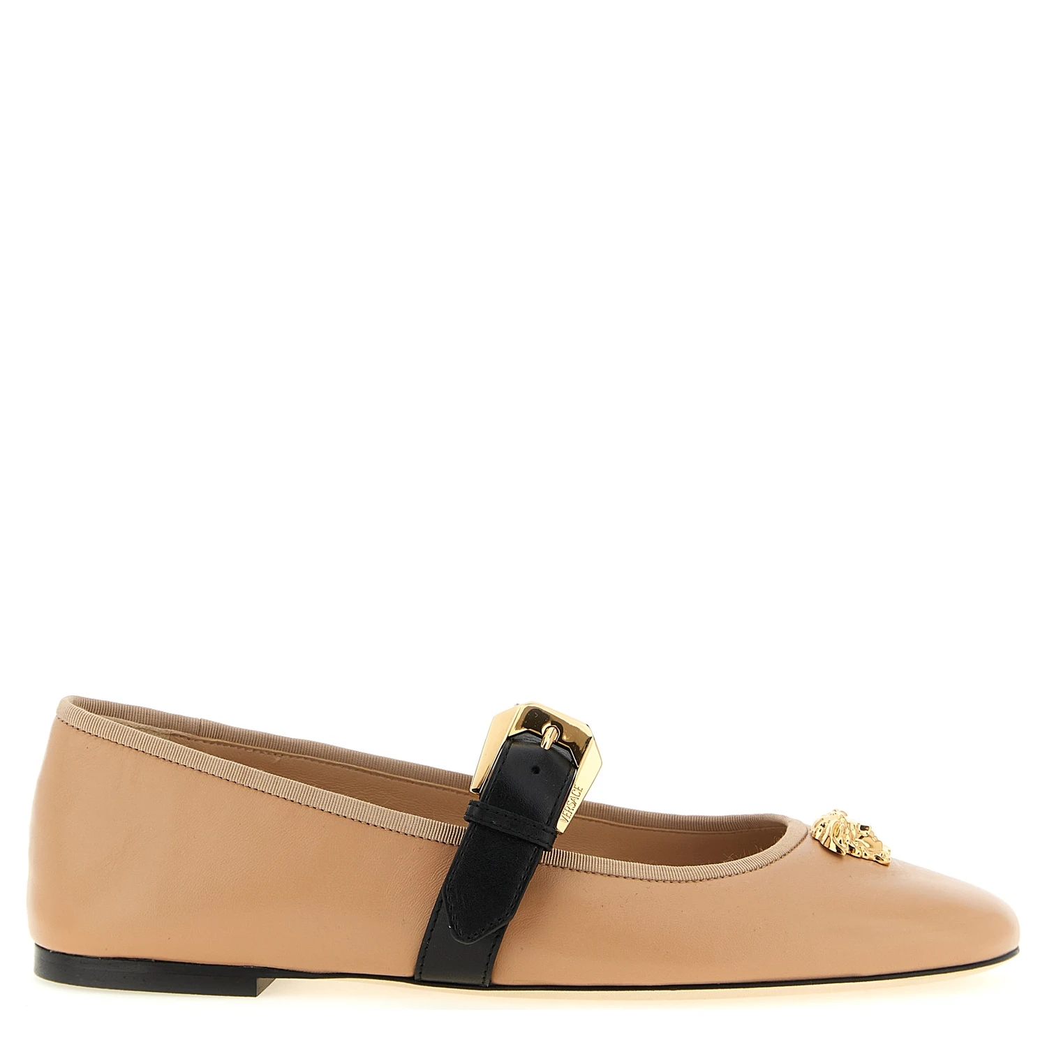 Multicolor Lamb Leather Ballet Flats