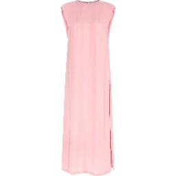 Multicolor Viscose Long Dress