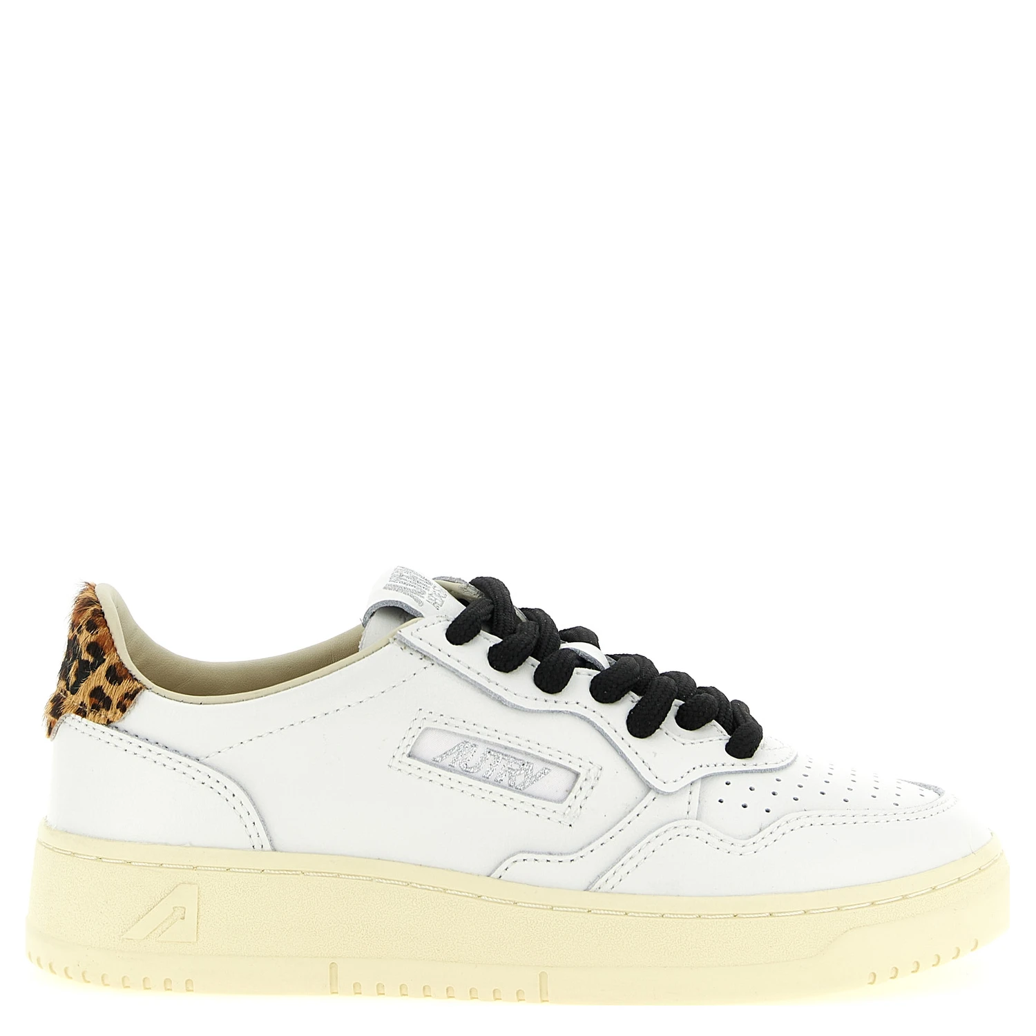 Brown Cowhide Low Top Sneakers