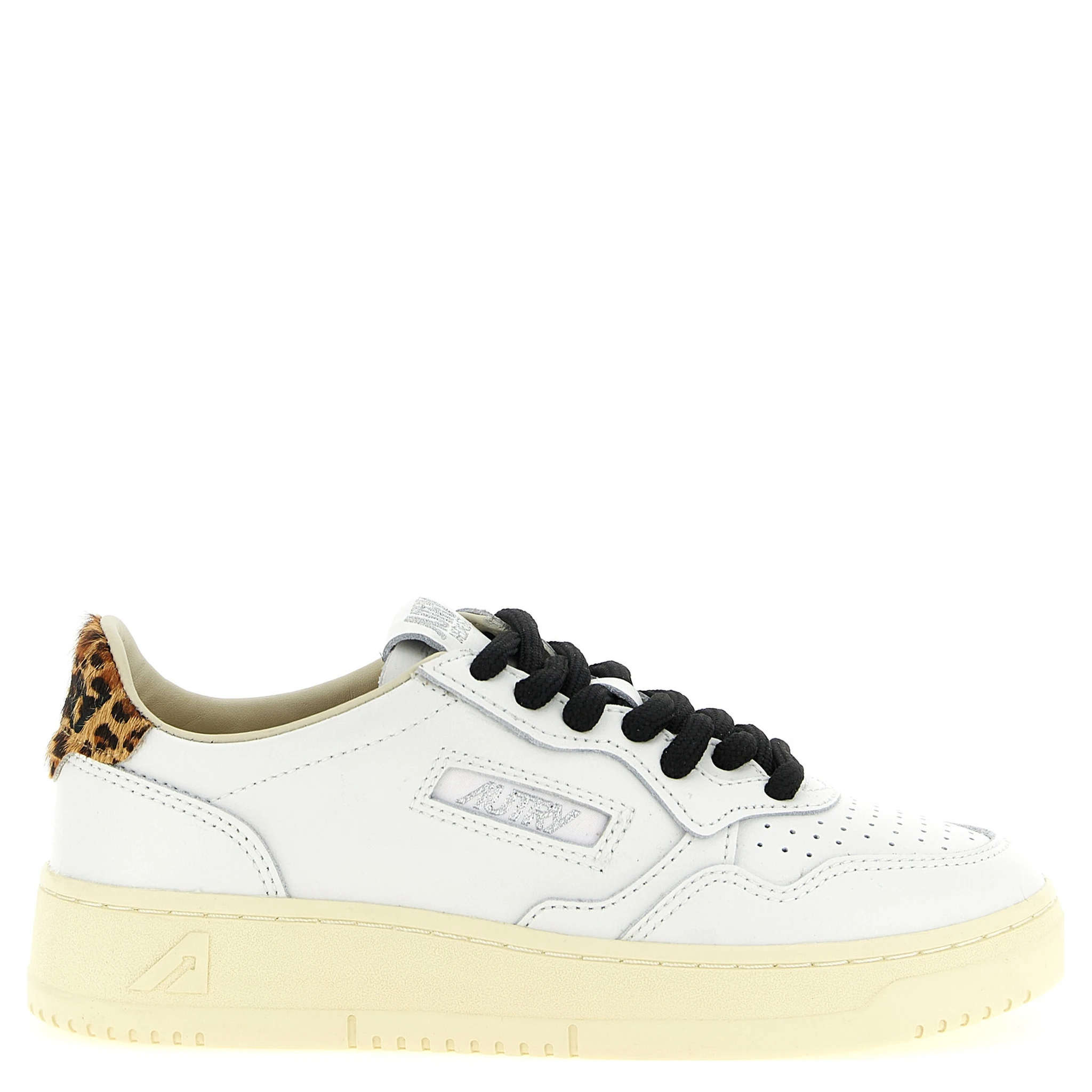 Brown Cowhide Low Top Sneakers