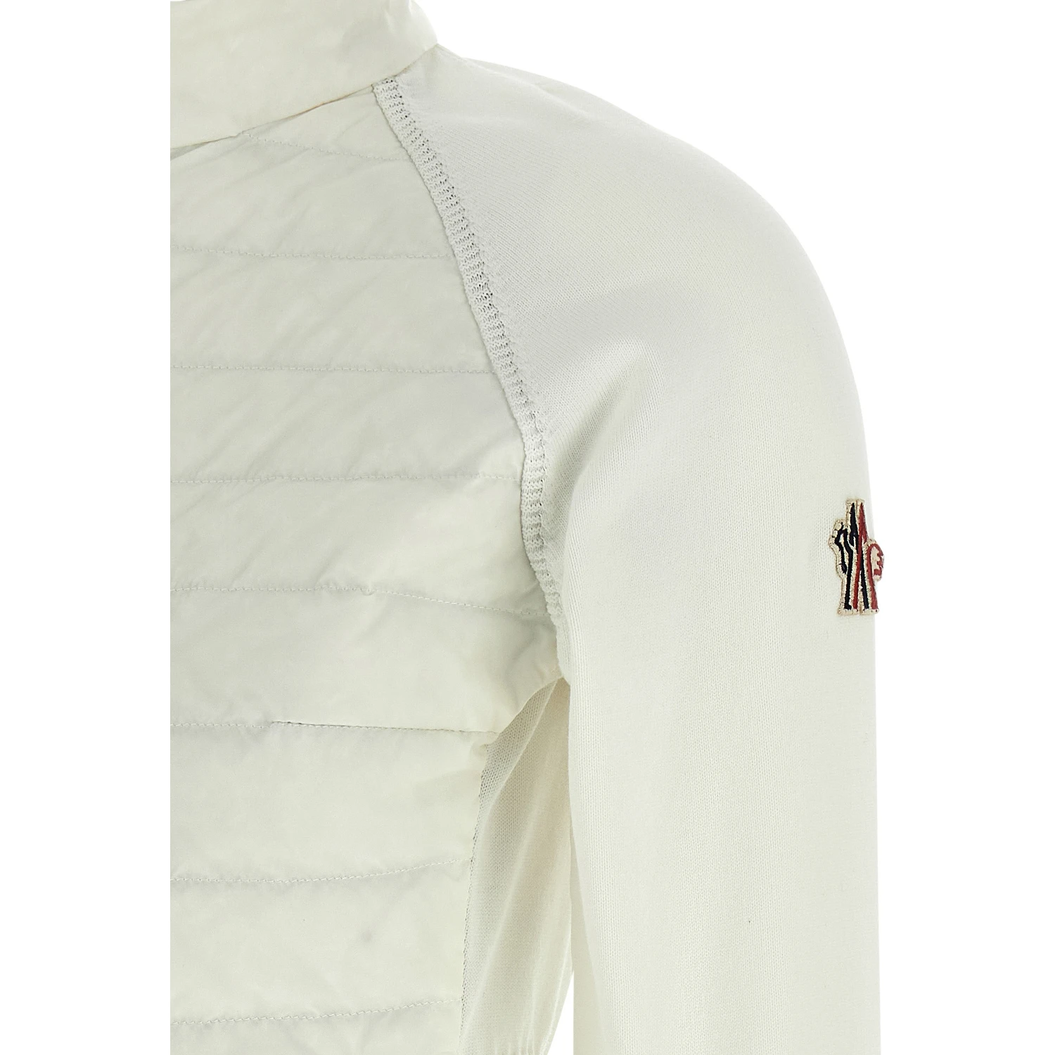 White Polyamide Cardigan