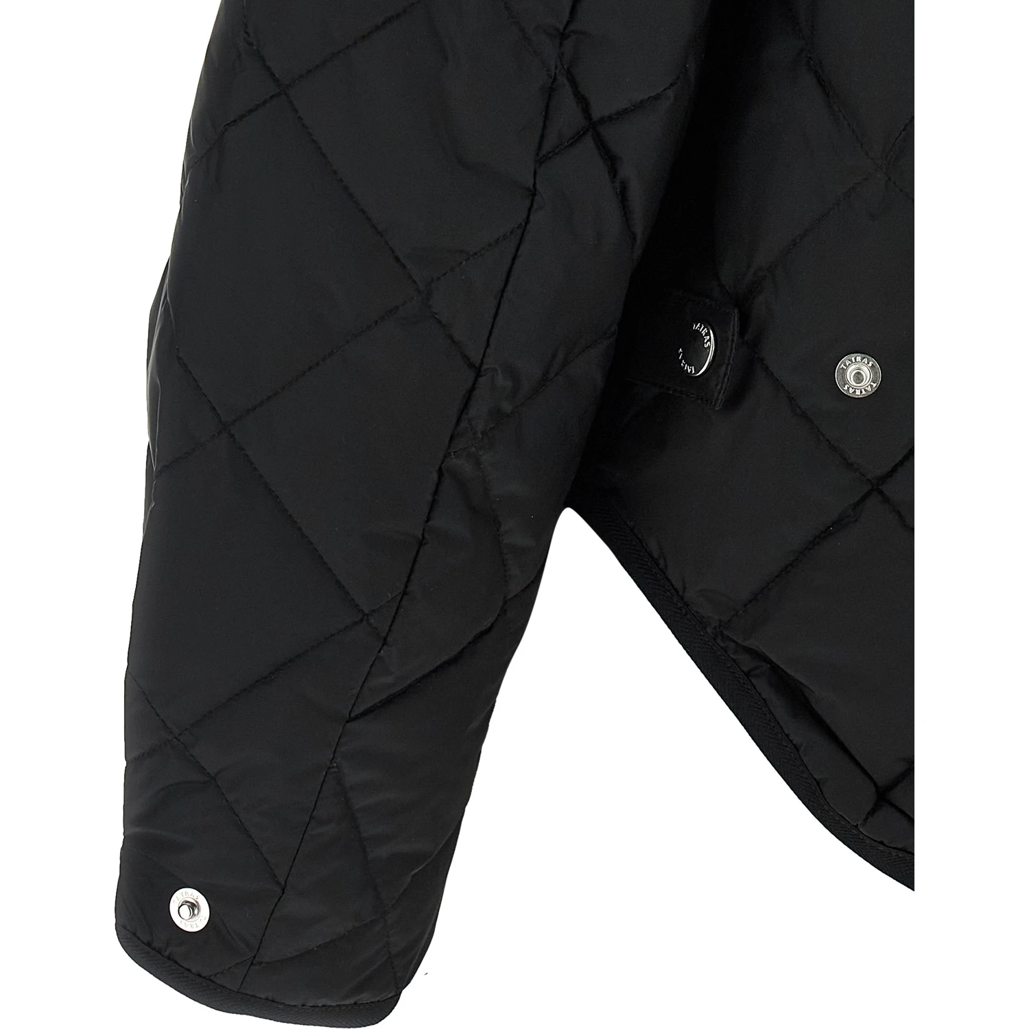 Black Nylon Bomber