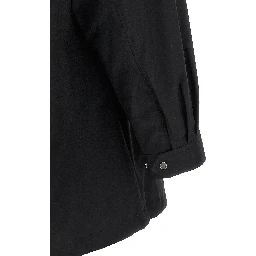 Black Nylon Shell Jacket
