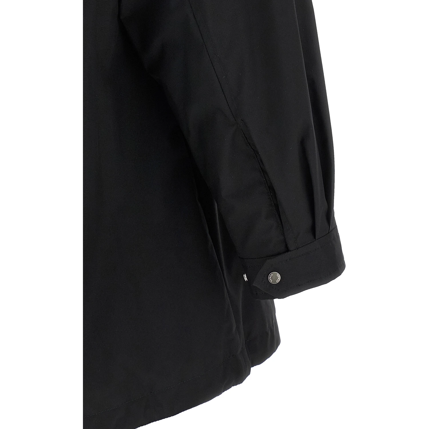 Black Nylon Shell Jacket