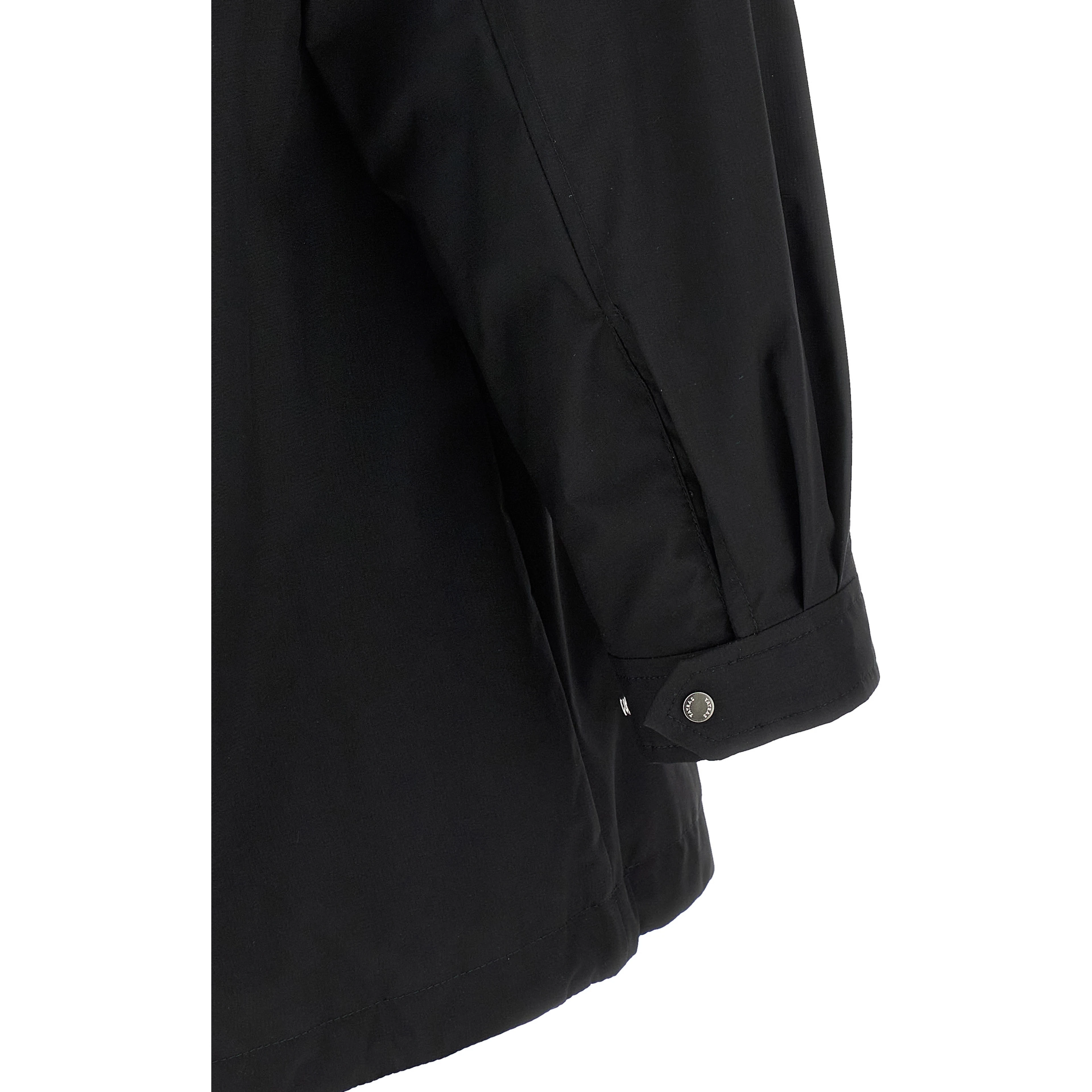 Black Nylon Shell Jacket
