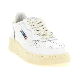 Bicolor Cowhide Low Top Sneakers