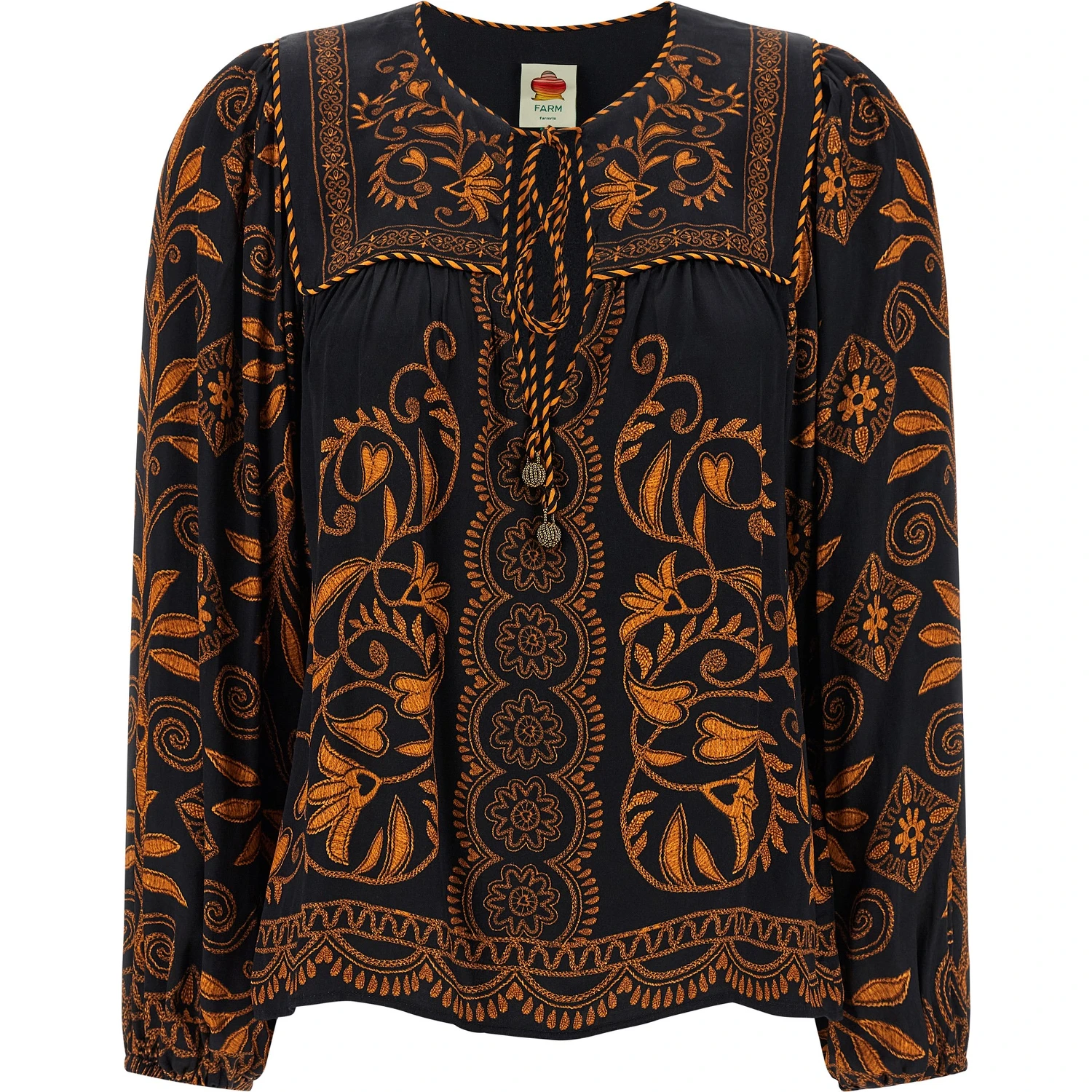 Multicolor Viscose Blouse