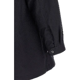 Blue Nylon Shell Jacket