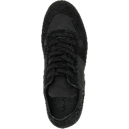 Black Calfskin Athletic Sneakers