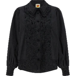 Black Cotton Blouse
