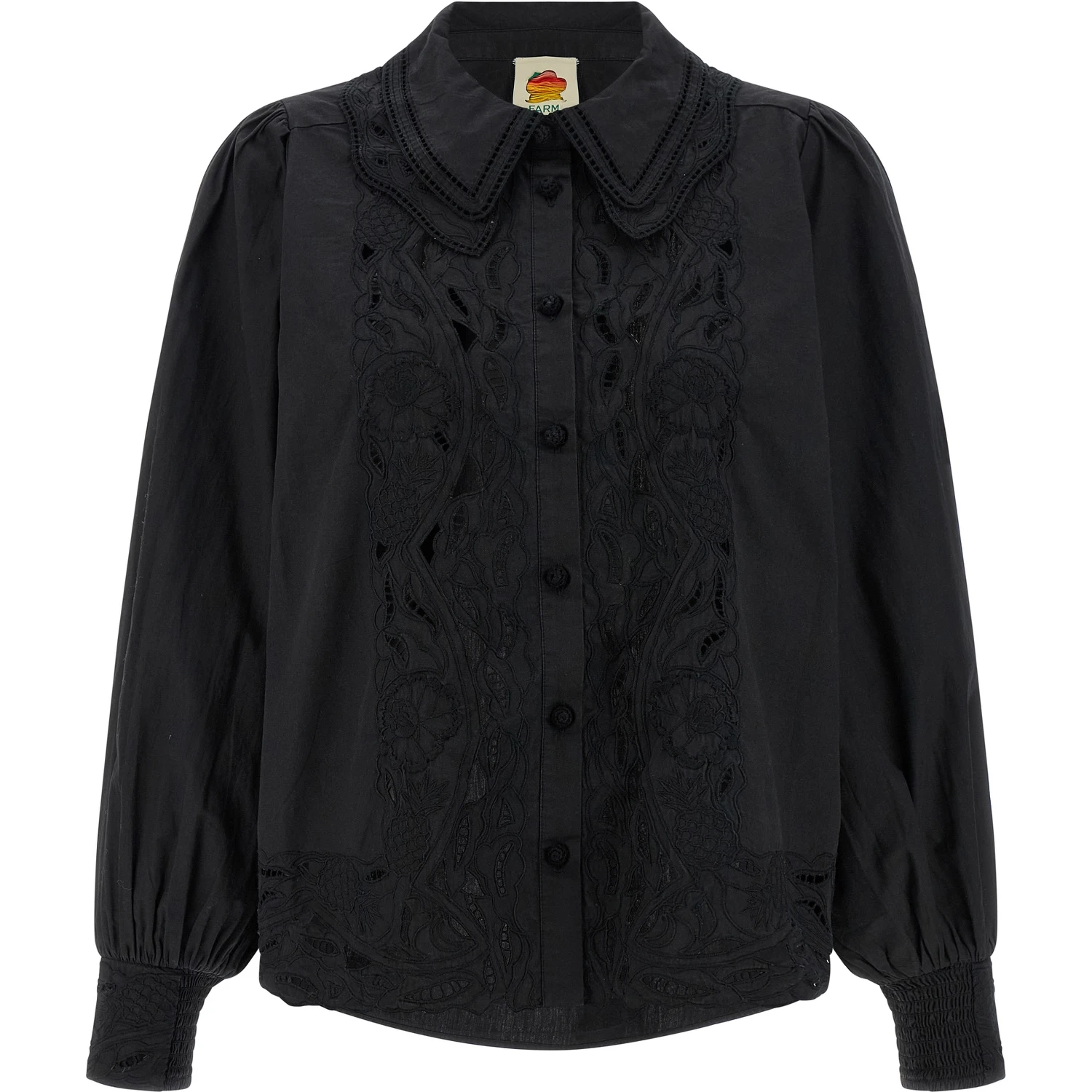 Black Cotton Blouse