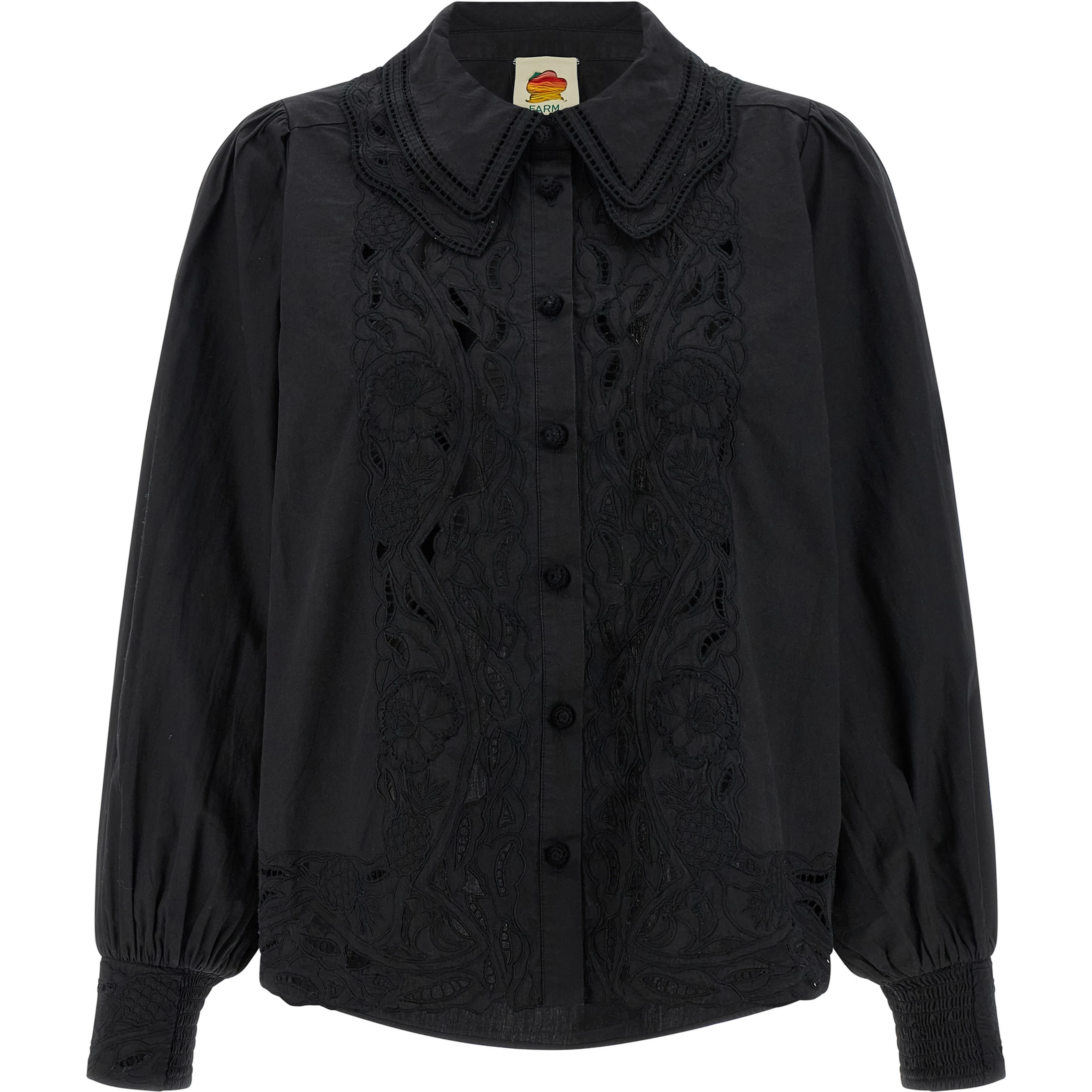 Black Cotton Blouse