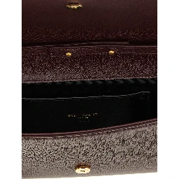 Bordeaux Calfskin Clutch Bag