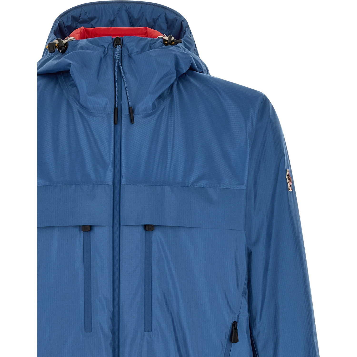 Blue Polyamide Shell Jacket
