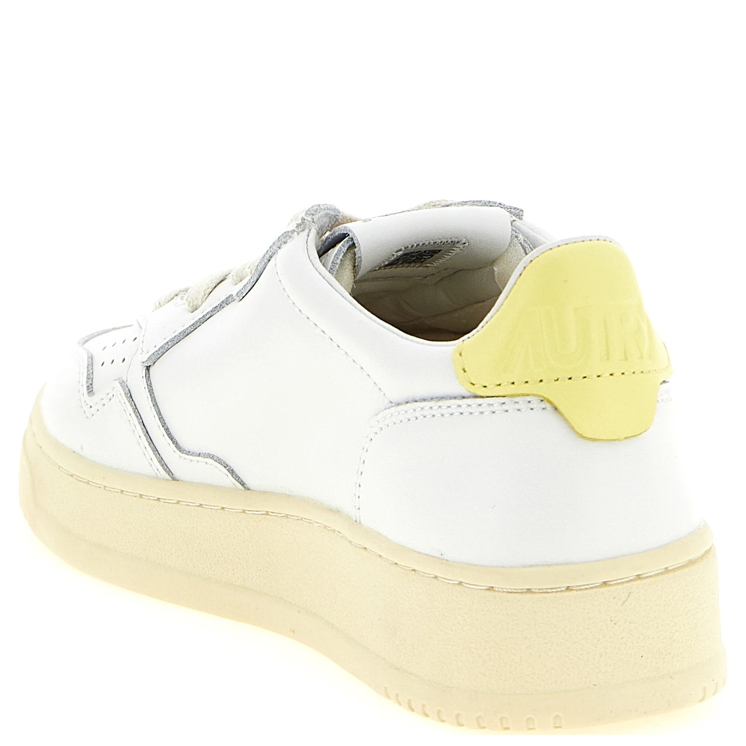 Bicolor Cowhide Low Top Sneakers