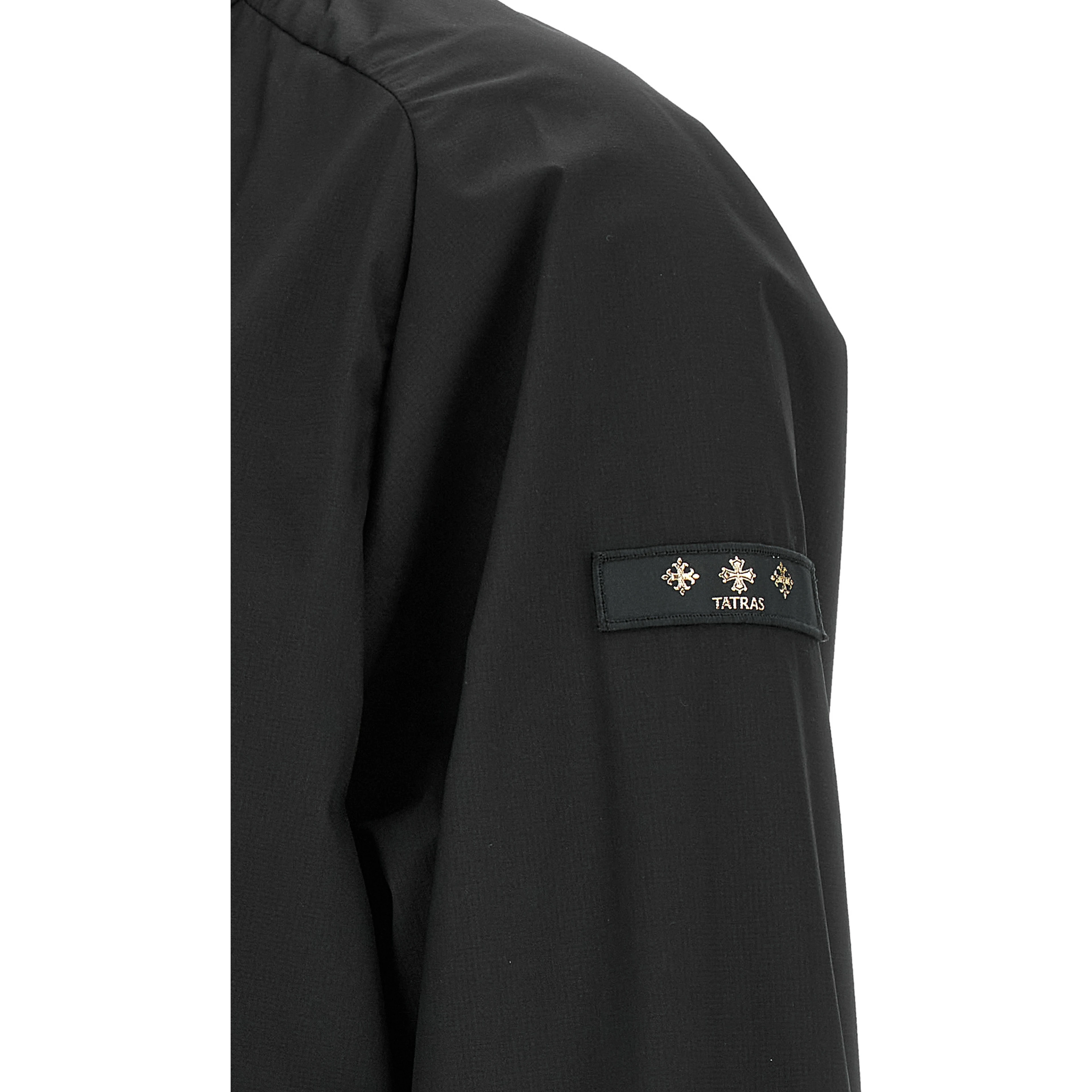 Black Nylon Shell Jacket