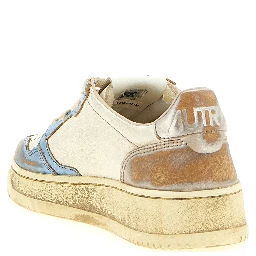 Multicolor Bull Skin Low Top Sneakers