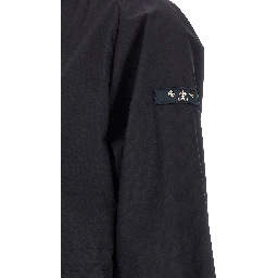Blue Nylon Shell Jacket