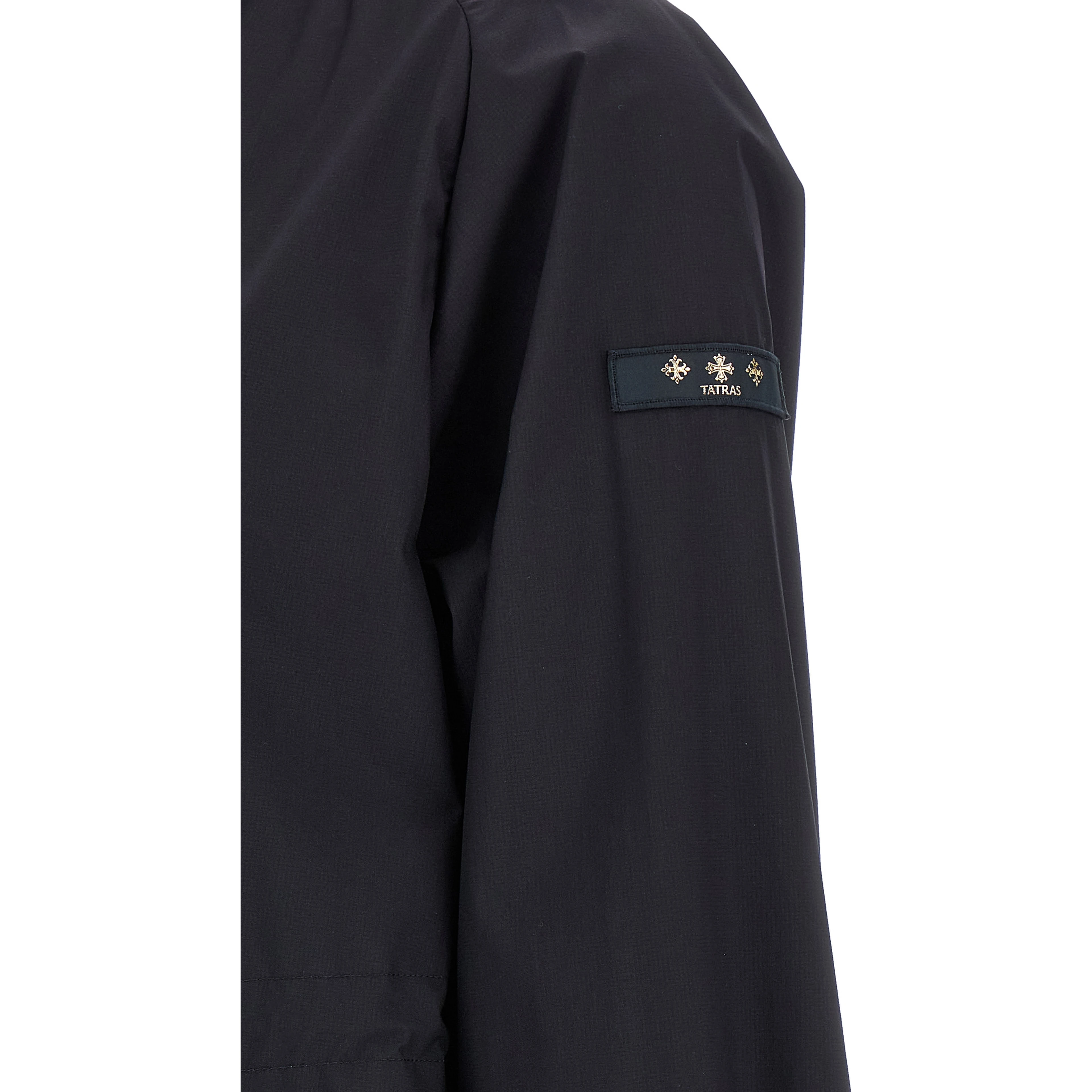 Blue Nylon Shell Jacket