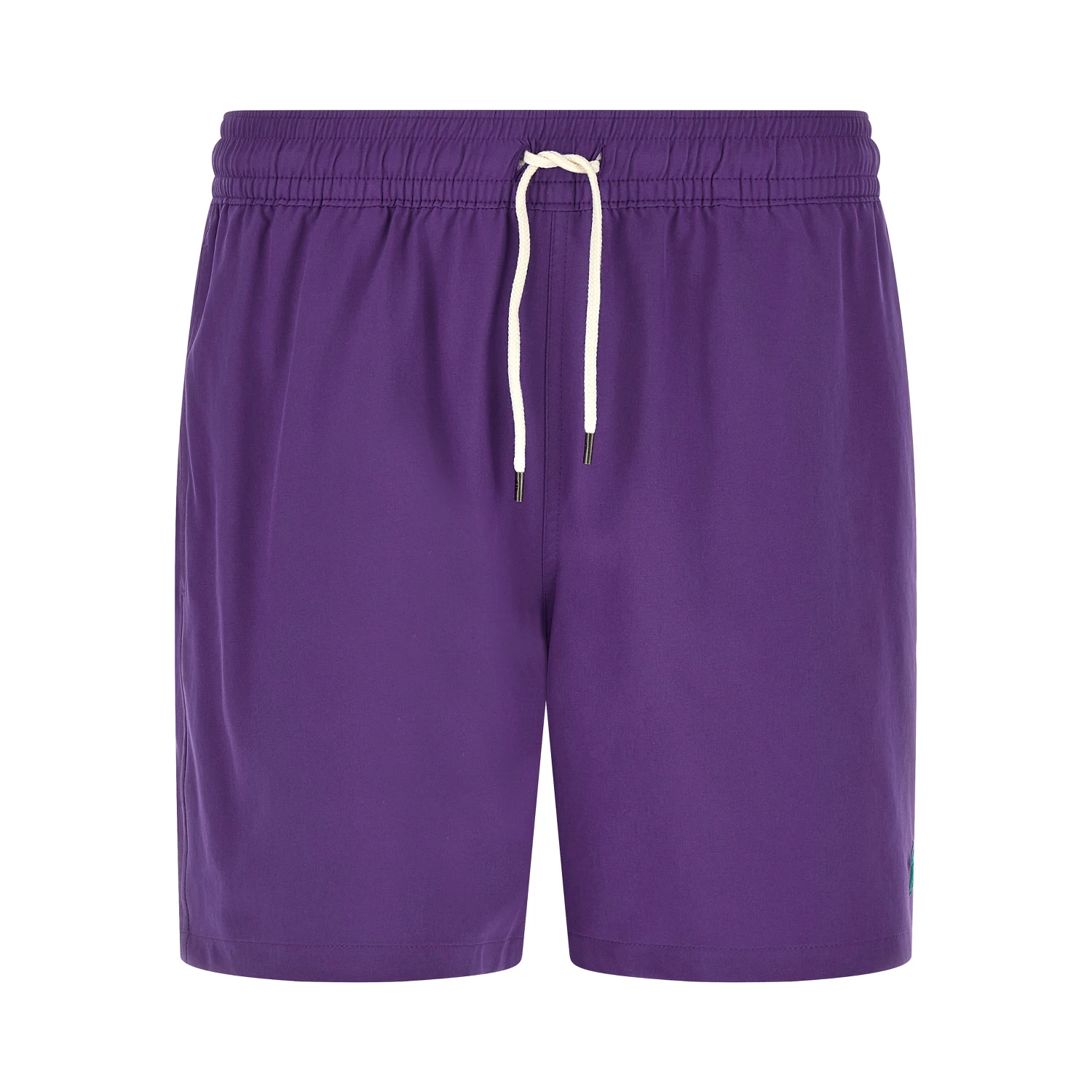 Purple Polyester Shorts