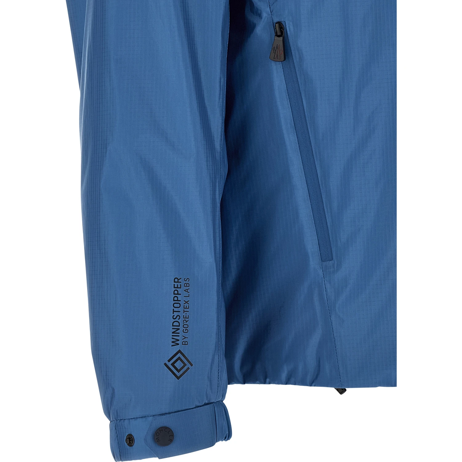 Blue Polyamide Shell Jacket