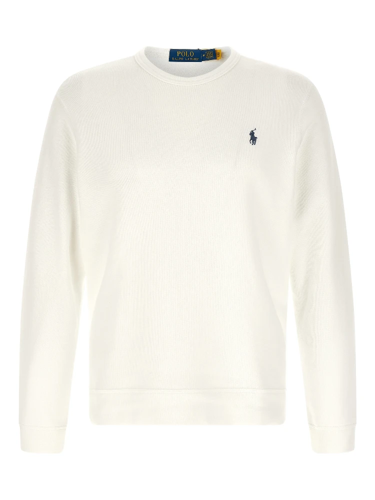 White Cotton Sweatshirt