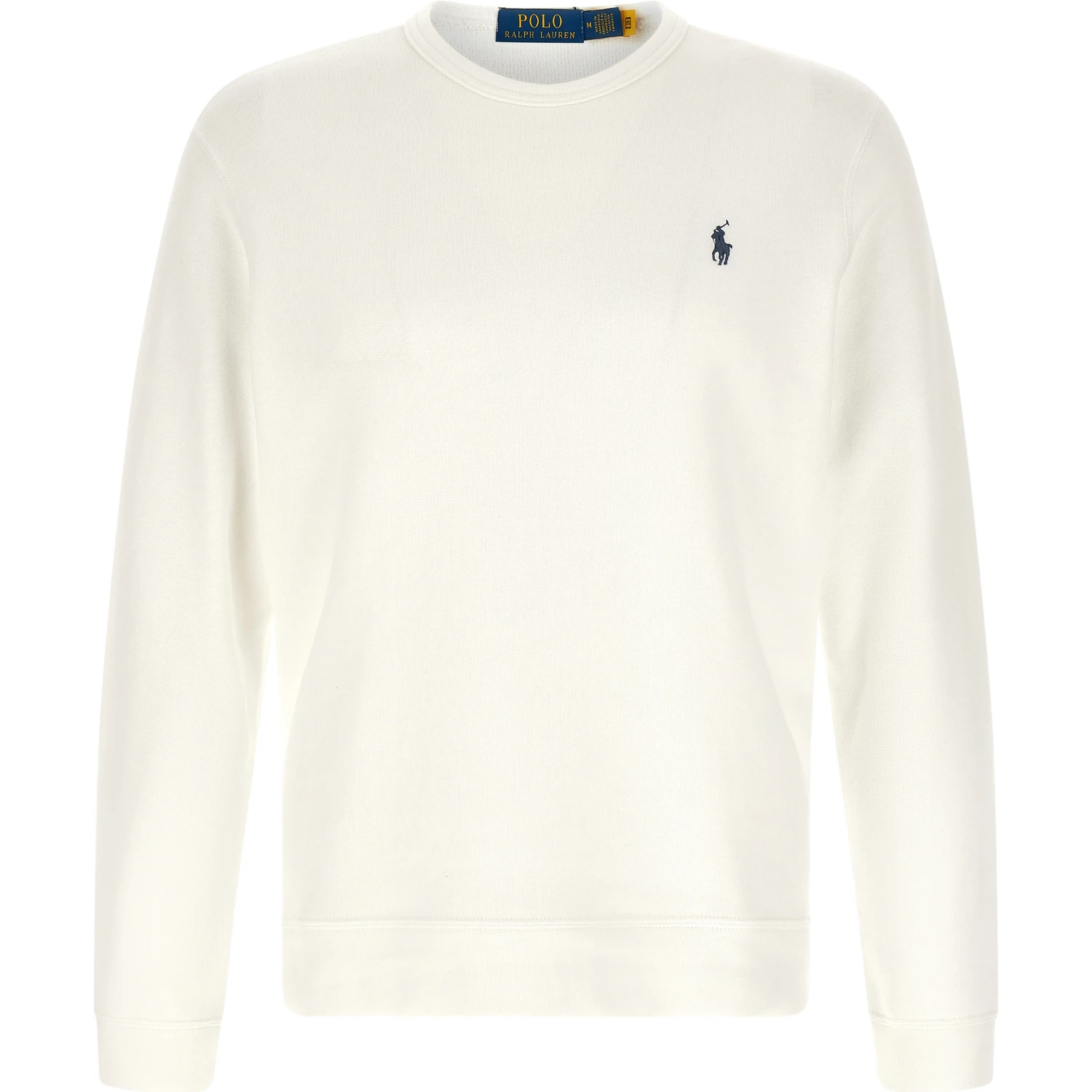 White Cotton Sweatshirt