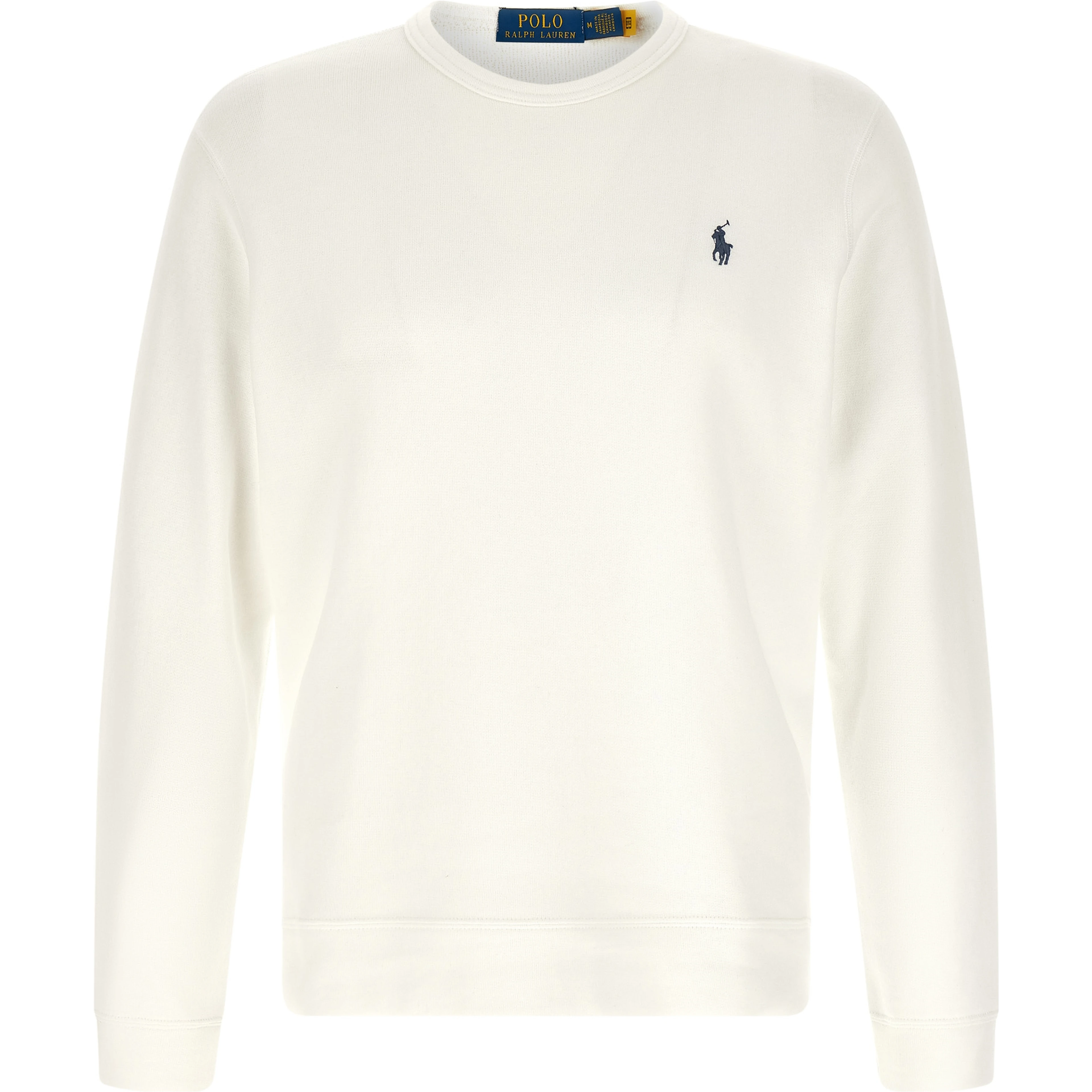 White Cotton Sweatshirt