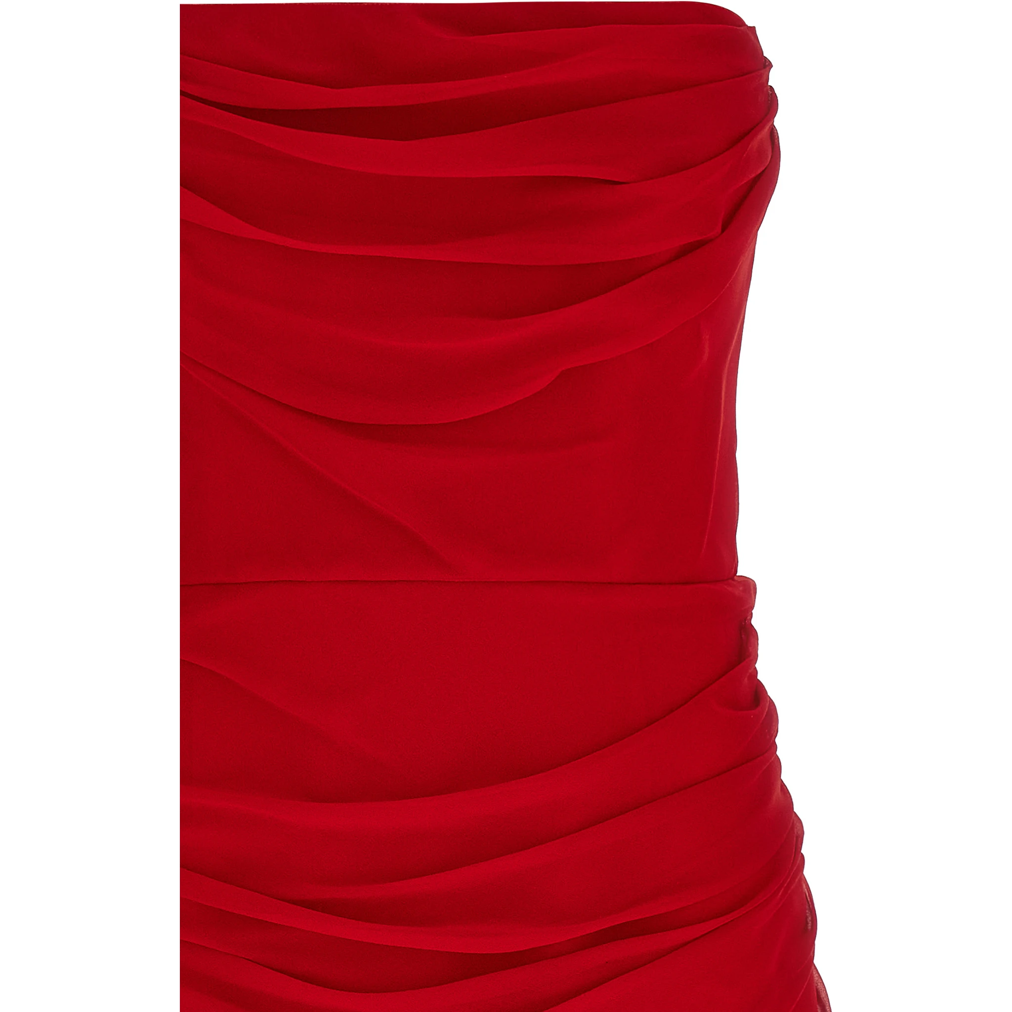 Multicolor Silk Midi Dress