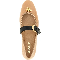 Multicolor Lamb Leather Ballet Flats