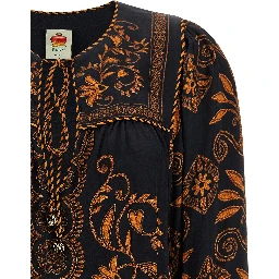 Multicolor Viscose Blouse