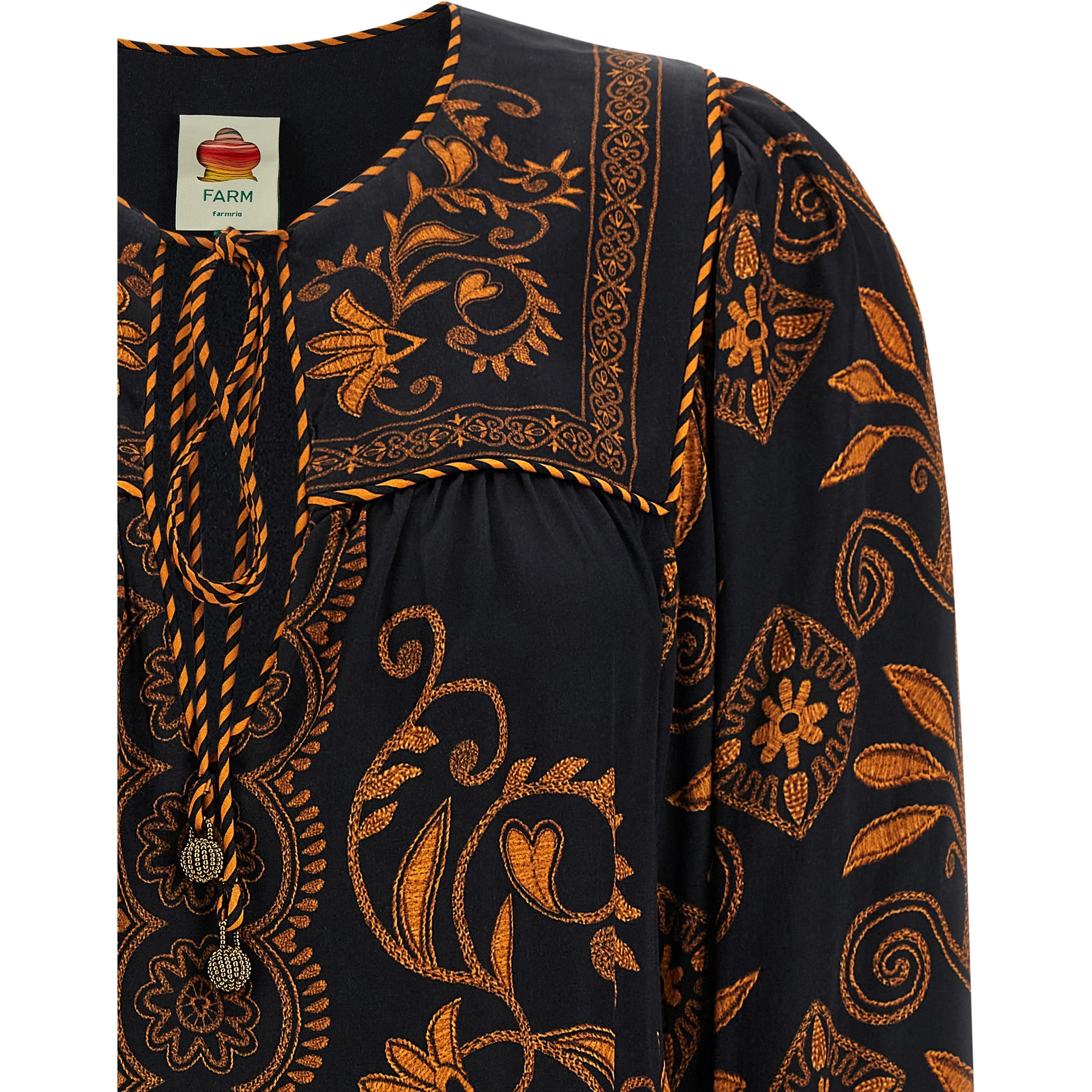 Multicolor Viscose Blouse