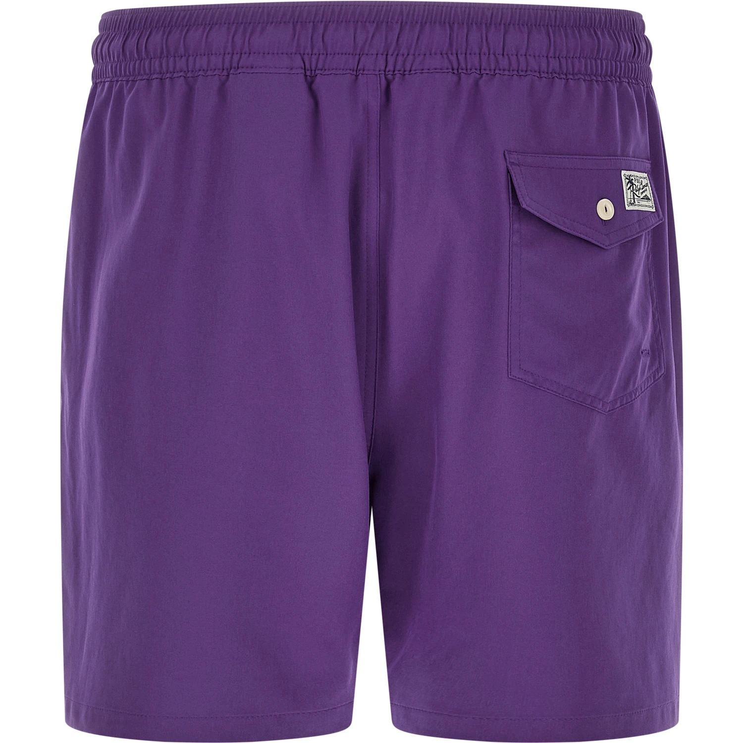 Purple Polyester Shorts