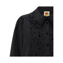 Black Cotton Blouse