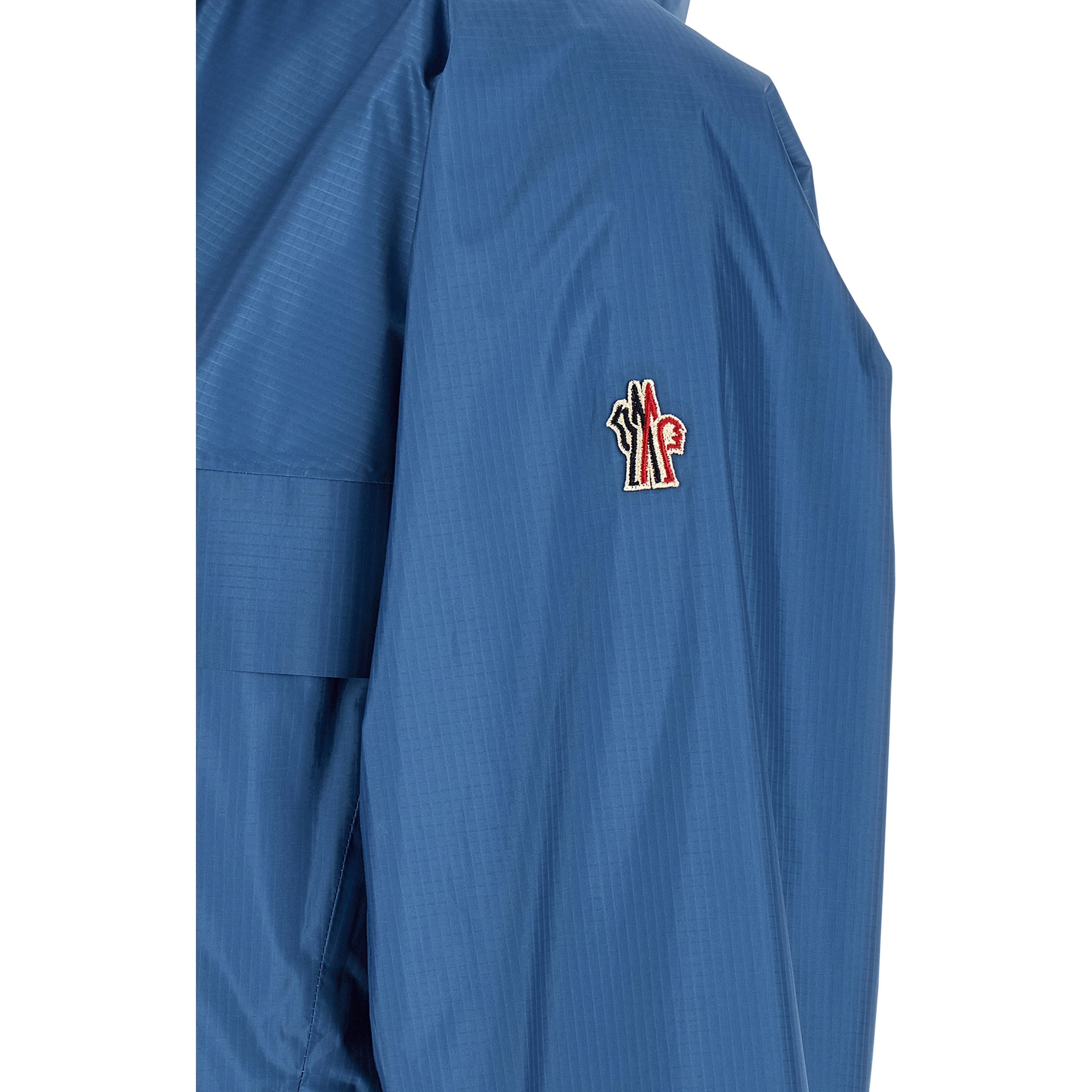 Blue Polyamide Shell Jacket