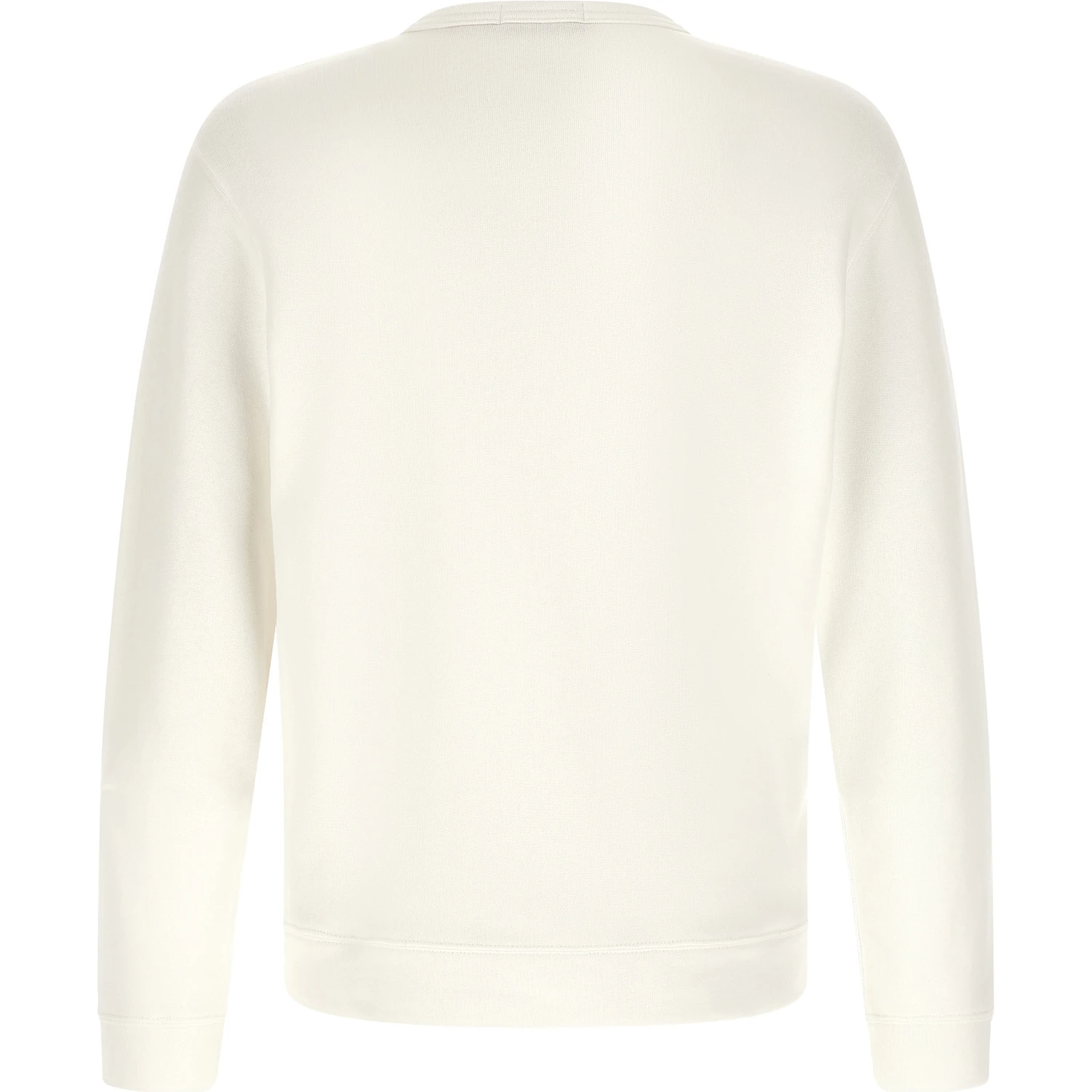White Cotton Sweatshirt