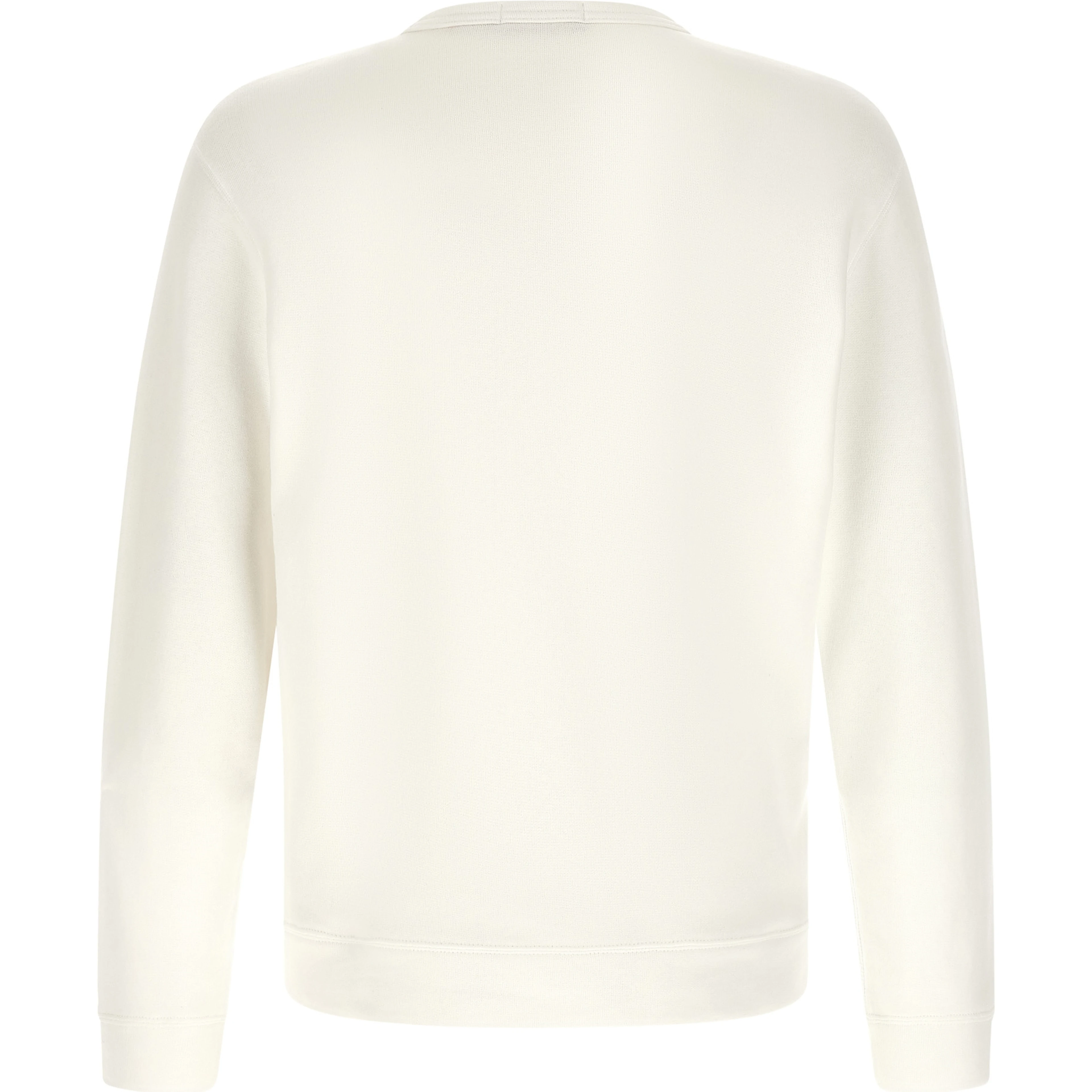 White Cotton Sweatshirt