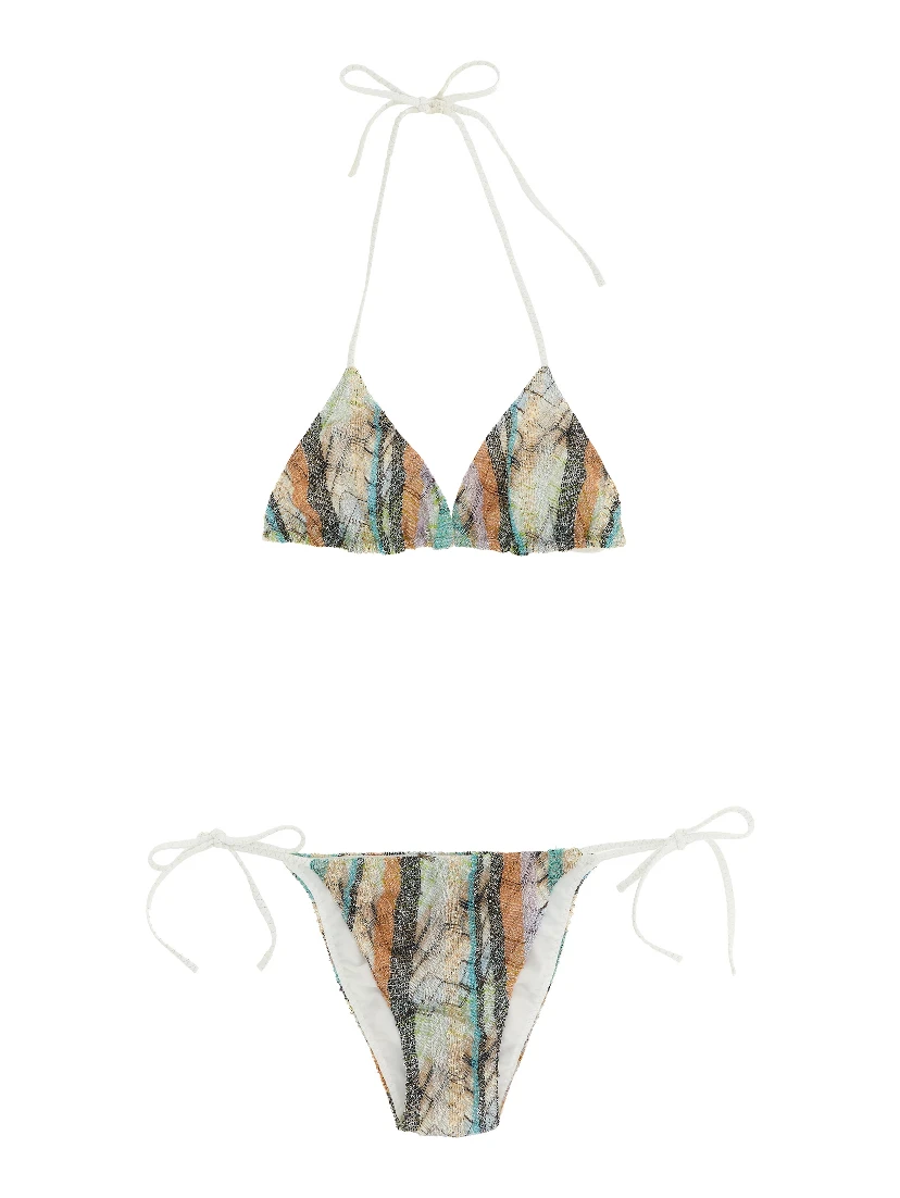 Multicolor Viscose Bikini