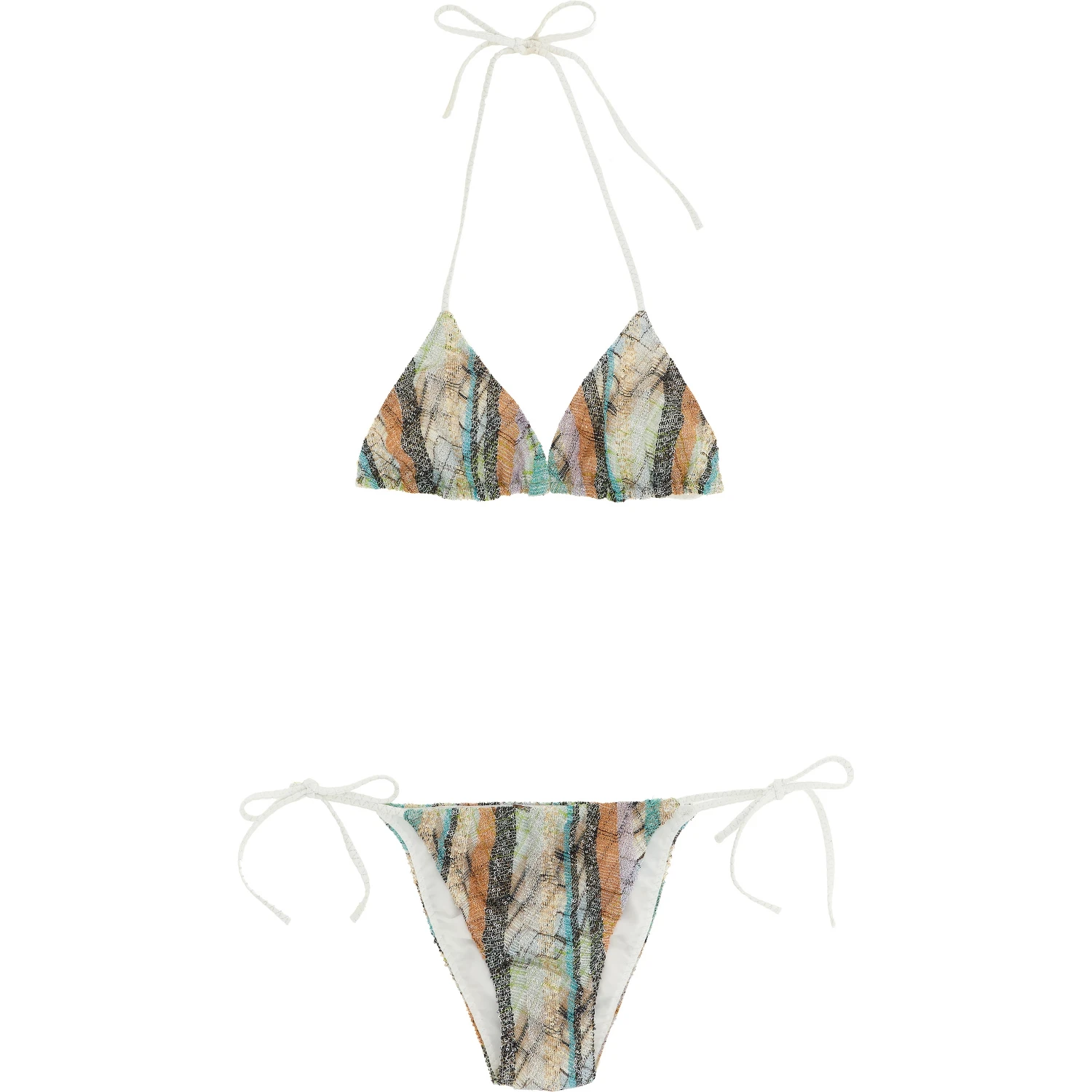 Multicolor Viscose Bikini